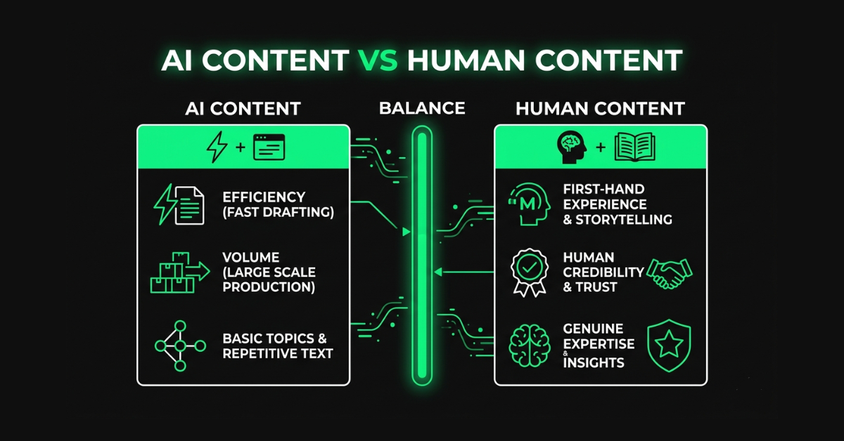 AI Content vs Human Content