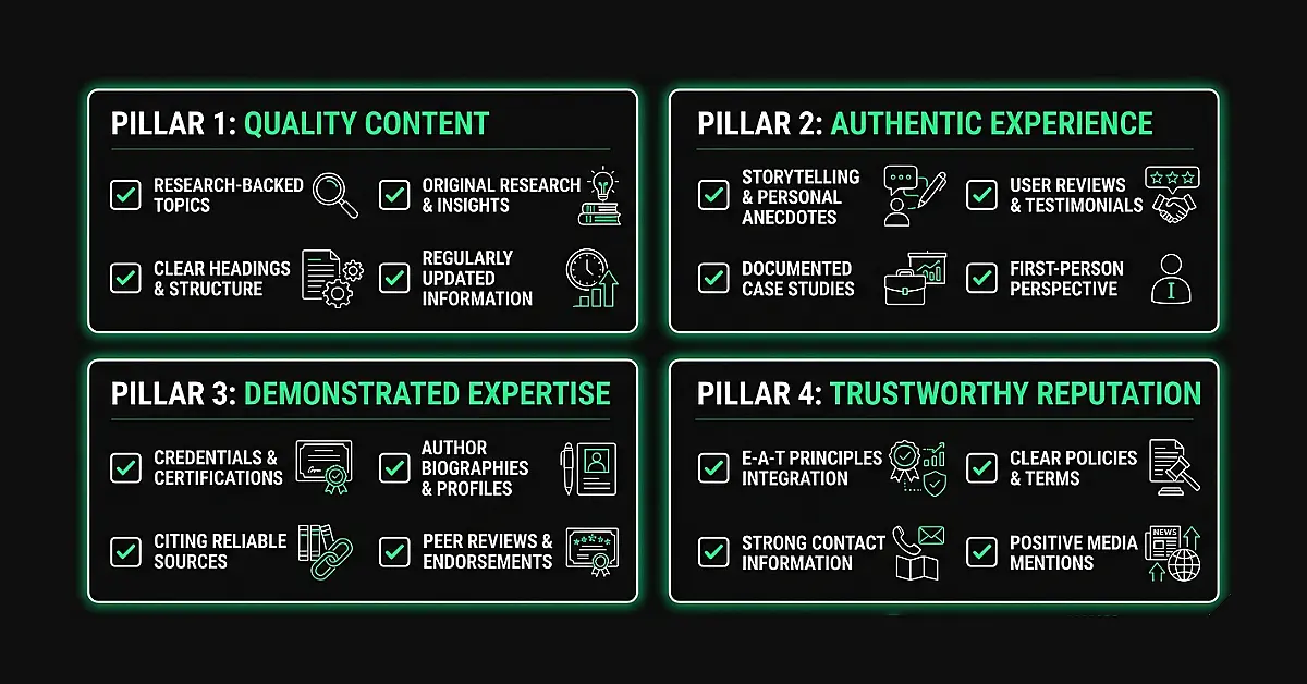 How to Improve E-E-A-T on Your Website