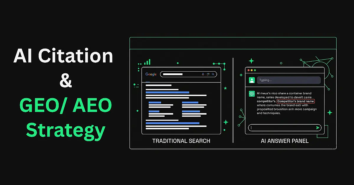 GEO & AEO Strategy to get easily cited in ChatGPT and Google AI Overview