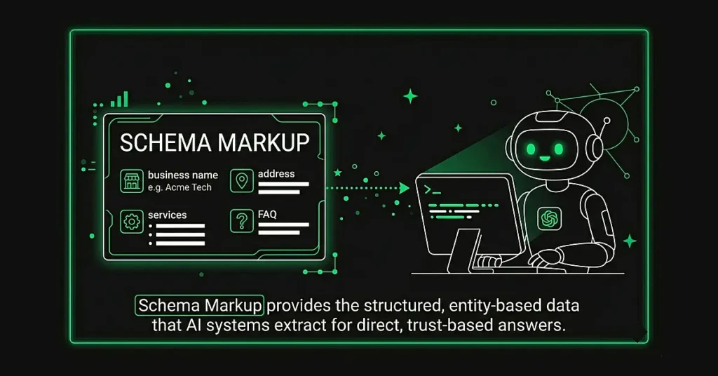 Illusttration explaining Schema Markup